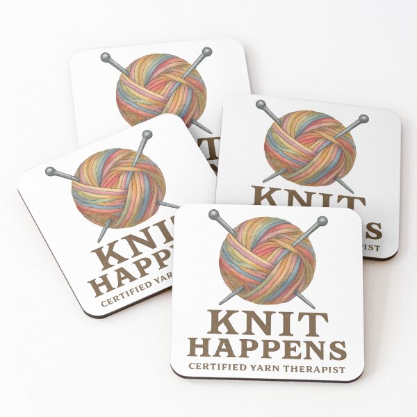 Item preview, Knit Happens – Yarn Therapist designed and sold by TONSNAP.
