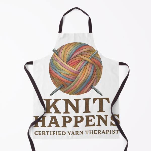 Item preview, Knit Happens – Yarn Therapist designed and sold by TONSNAP.