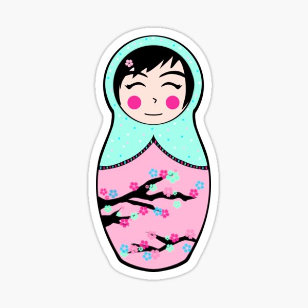 Artikel-Vorschau von Matryoshka - Süße Sakura, designt und verkauft von sprintzel.