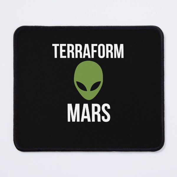 Item preview, Terraform Mars Science fan Astronaut Extraterrestrial space designed and sold by snowry.