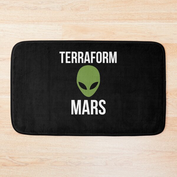 Item preview, Terraform Mars Science fan Astronaut Extraterrestrial space designed and sold by snowry.