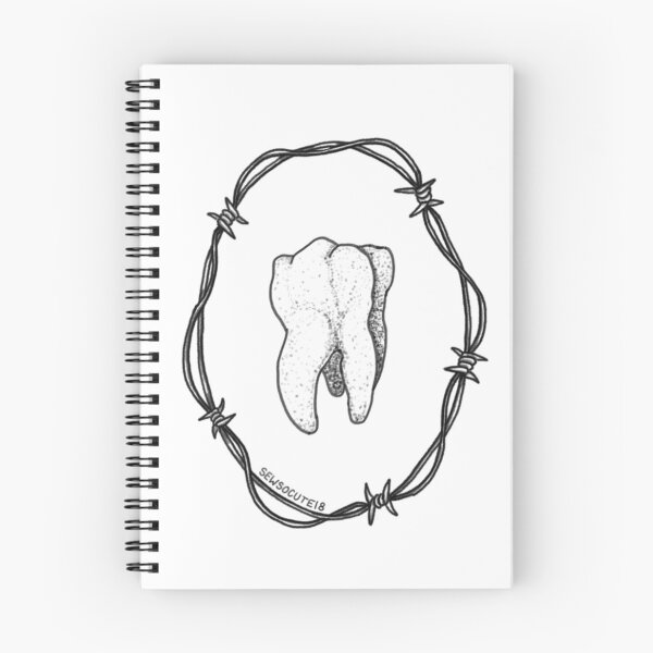 Item preview, Barbed Wire Tooth sewsocute18 designed and sold by sewsocute18.
