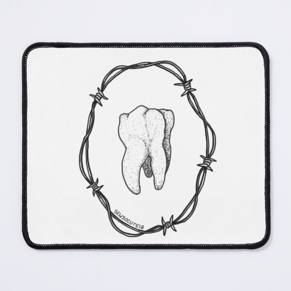 Item preview, Barbed Wire Tooth sewsocute18 designed and sold by sewsocute18.