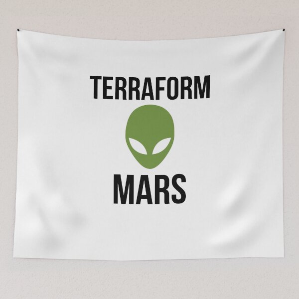 Item preview, Funny Extraterrestrial Terraform Mars Science fan Astronaut designed and sold by snowry.