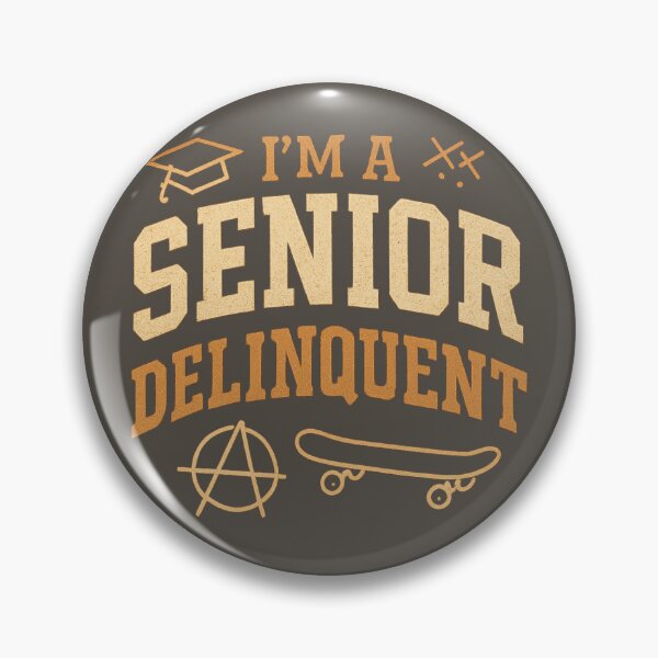 Item preview, Funny Graduation design I’m a Senior Delinquents designed and sold by LuxeGraphix.