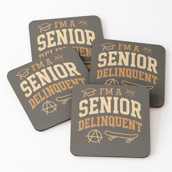 Item preview, Funny Graduation design I’m a Senior Delinquents designed and sold by LuxeGraphix.