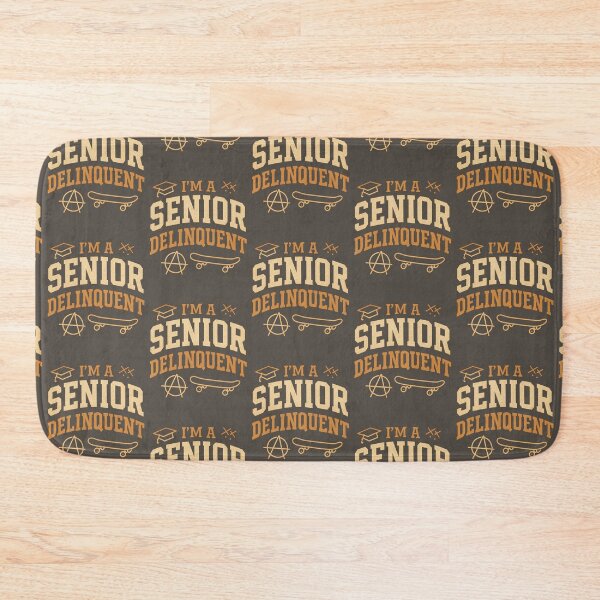 Item preview, Funny Graduation design I’m a Senior Delinquents designed and sold by LuxeGraphix.