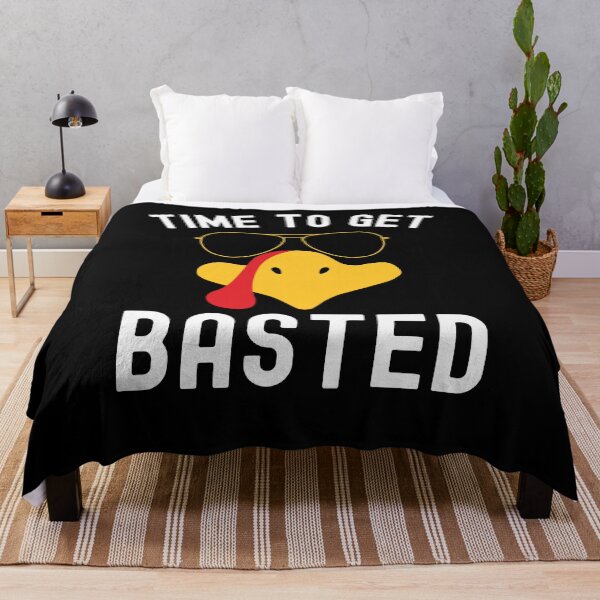 Item preview, Time to get Basted Turkey day funny Thanksgiving day joke designed and sold by snowry.