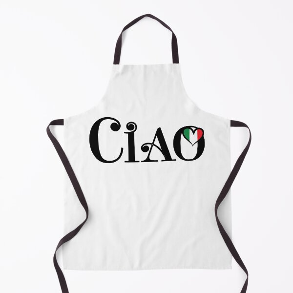 Item preview, Ciao Italian Flag Heart designed and sold by Freshinkshop.