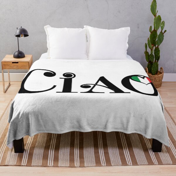 Item preview, Ciao Italian Flag Heart designed and sold by Freshinkshop.