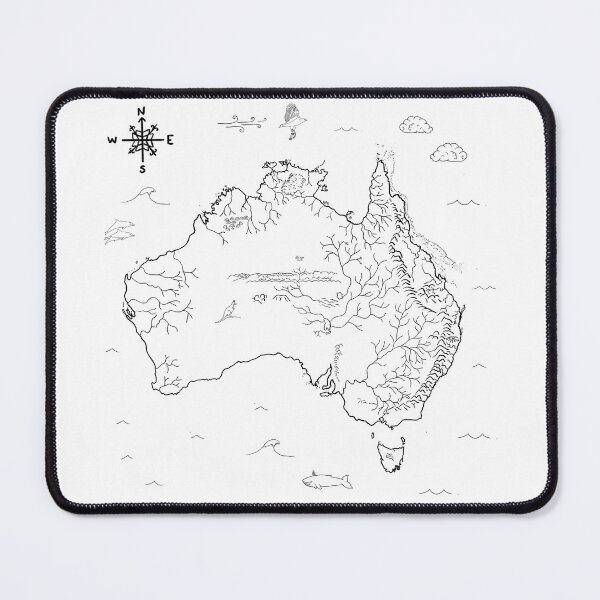 Item preview, Map of Australia designed and sold by Rob Price.