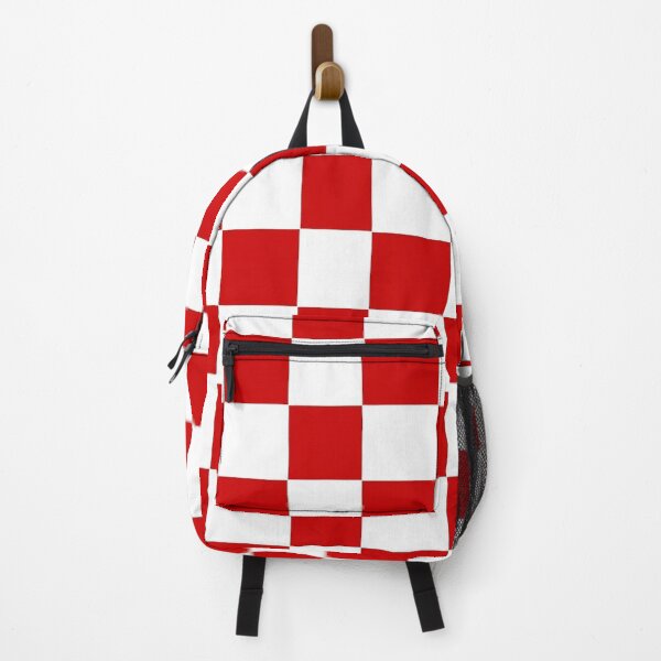 Item preview, Classic Picnic Checker | Red & White Gingham Square Grid designed and sold by SouthPrint.
