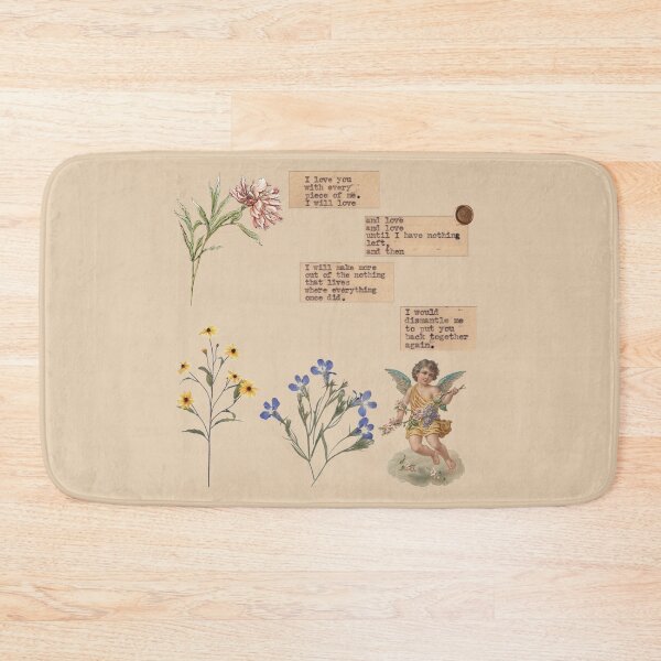 Item preview, Vintage, flowers, quotes and angel scrapbooking designed and sold by BrontesWhimsyStore.