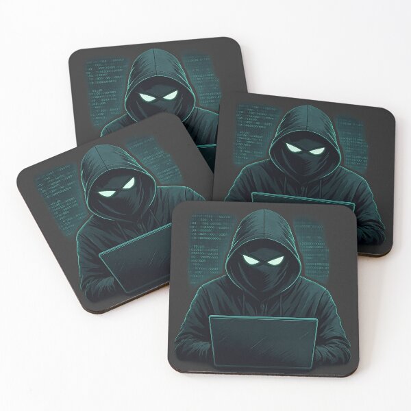 Item preview, Cyber Hacker – Mask, Hood and Encrypted Network designed and sold by ALBANAT.
