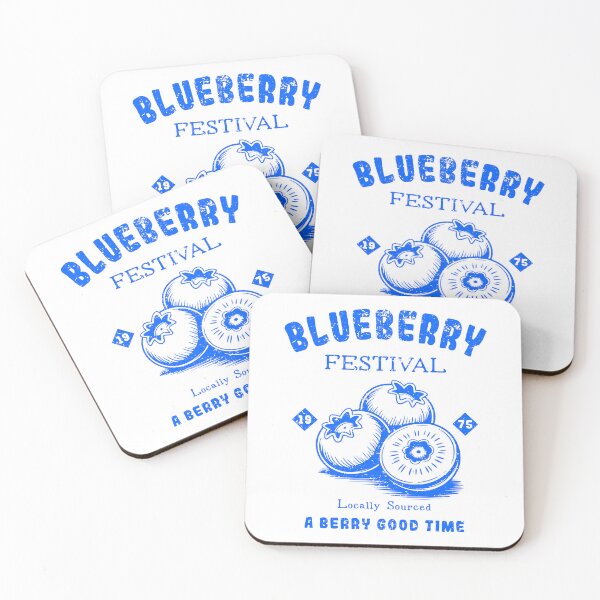 Item preview, Blueberry Festival 50th Anniversary Vintage Retro Style designed and sold by EthosWear.