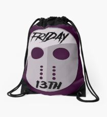 Friday 13TH Jason Mask Halloween Drawstring Bag
