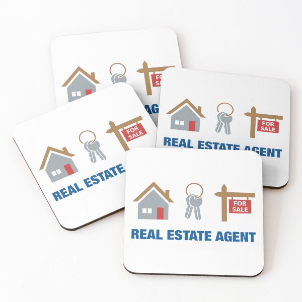 Item preview, Modern Real Estate Agent Icons – House, Keys & For Sale Sign Graphic designed and sold by NotaryLife.