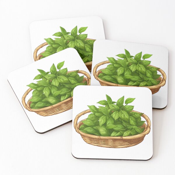 Item preview, Fresh Basil Woven Basket designed and sold by New-School-Wave.