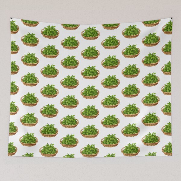 Item preview, Fresh Basil Woven Basket designed and sold by New-School-Wave.