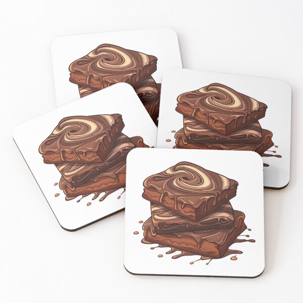 Item preview, Glazed Chocolate Brownie Stack designed and sold by New-School-Wave.