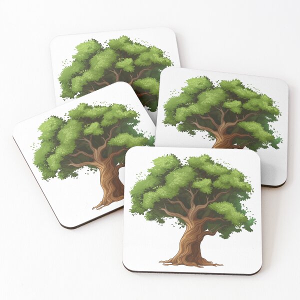 Item preview, Vibrant Cartoon Tree Canopy designed and sold by New-School-Wave.