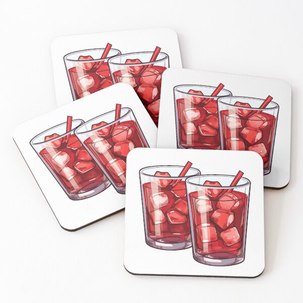 Item preview, Iced Red Drink Duo designed and sold by New-School-Wave.