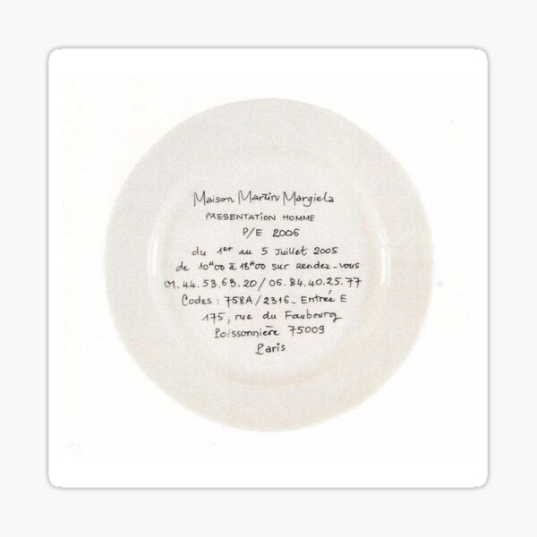Item preview, Margiela plate designed and sold by FawnAngels.
