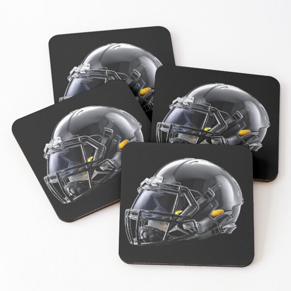 Item preview, black american football helmet designed and sold by Eakpixx.
