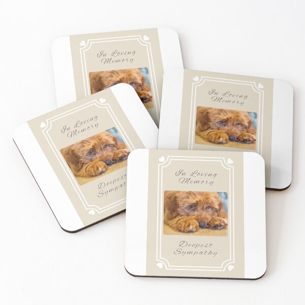 Item preview, DEEPEST SYMPATHY, CARD, DOG, MEMORIAL, LOVING MEMORY  designed and sold by AASparksDesigns.