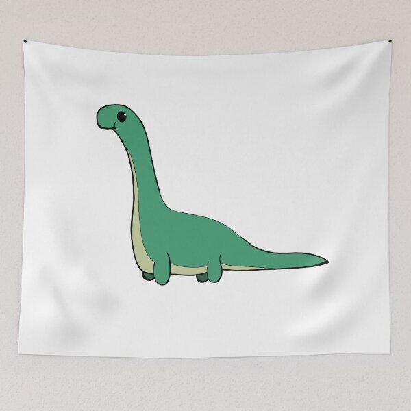 Item preview, Chubby Apatosaurus (color) designed and sold by FloofCat.