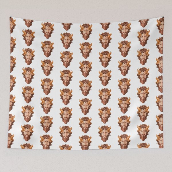 Item preview, Mythical Horned Portrait designed and sold by New-School-Wave.