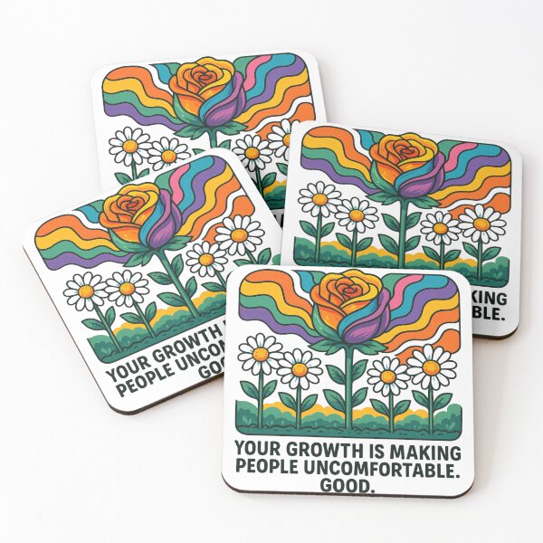 Item preview, Your Growth is Making People Uncomfortable designed and sold by Comfortably Unhinged.