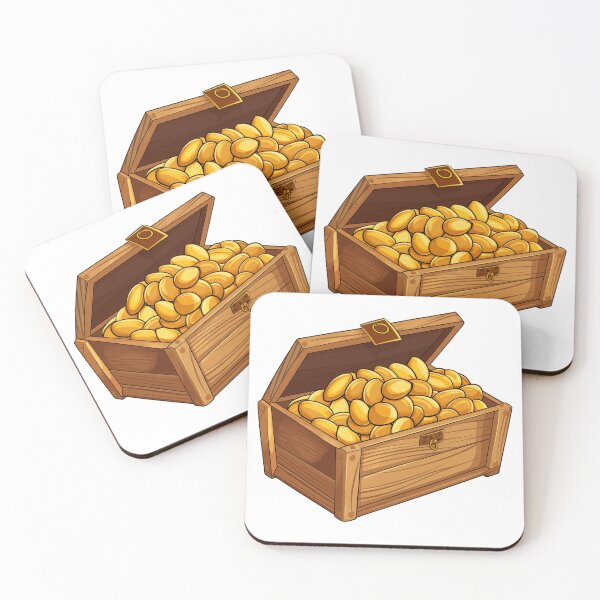 Item preview, Golden Treasure Chest designed and sold by New-School-Wave.