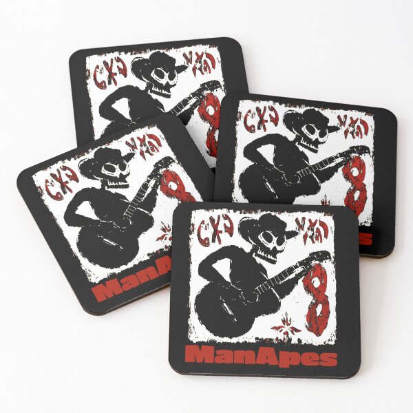 Item preview, Guitar, Eight, Acoustic, Cowboy Hat, Day of the Dead designed and sold by TheManApes.