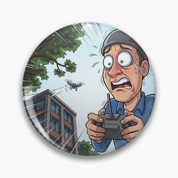 Item preview, Drone Pilot Stress: Funny Filmmaking Drone Meme designed and sold by AdamM00297.