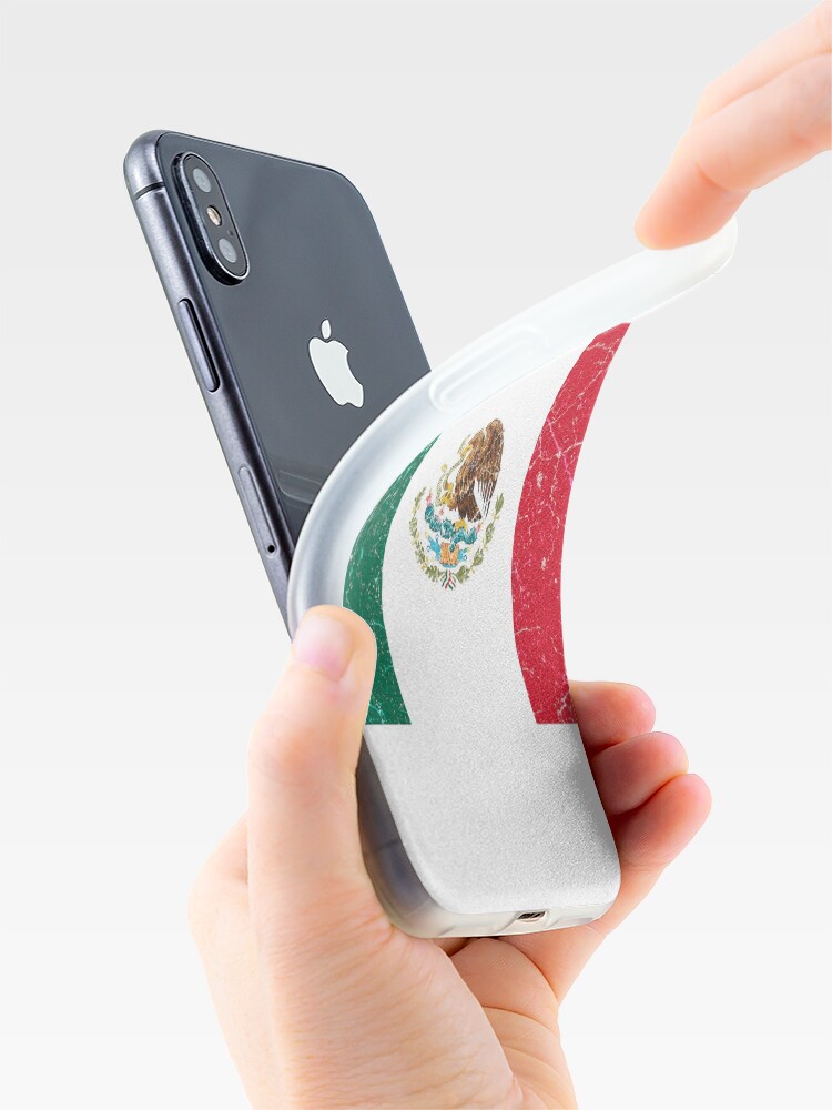 "Distressed Mexico Flag Phone Cases & Covers" iPhone Case for Sale by