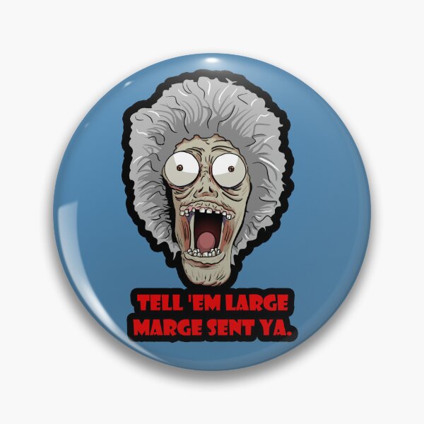 Item preview, Large Marge - Pee-wee's Big Adventure designed and sold by blacksnowcomics.
