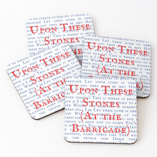 Item preview, Les Miserable Lyrics designed and sold by broadwaygirl142.