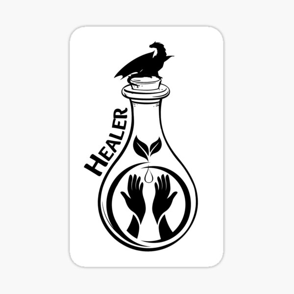 Item preview, Healers Quadrant | Fourth Wing Inspired Design – Besgiath War College Emblem designed and sold by Always, Laura Beth.