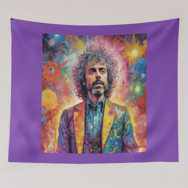 Item preview, "Visionary Maestro: Wayne Coyne's Psychedelic Symphony" designed and sold by Artisticanvas.