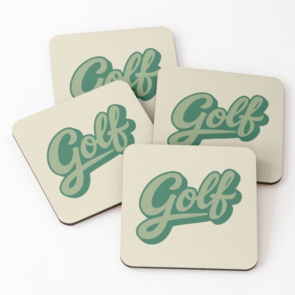 Item preview, Retro Golf Script – Vintage Green Hand Lettered Design designed and sold by TheAnchorPoint.
