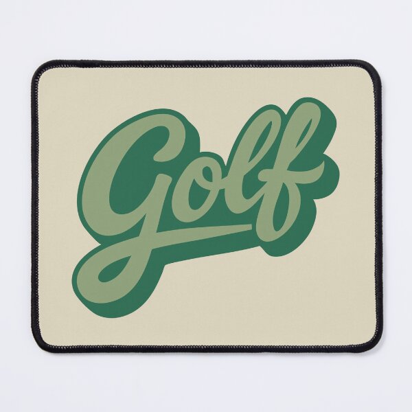 Item preview, Retro Golf Script – Vintage Green Hand Lettered Design designed and sold by TheAnchorPoint.