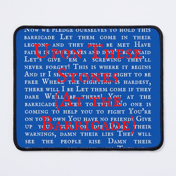 Item preview, Les Miserable Lyrics designed and sold by broadwaygirl142.