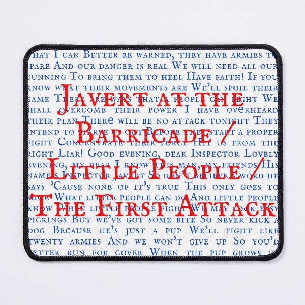 Item preview, Les Miserable Lyrics designed and sold by broadwaygirl142.