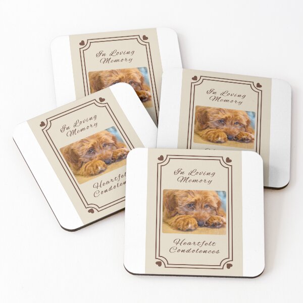 Item preview, CONDOLENCES, CARD, DOG, MEMORIAL, LOVING MEMORY  designed and sold by AASparksDesigns.