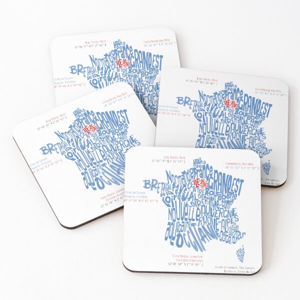 Item preview, France and its regions White Poster designed and sold by REGIS DEKERLE.