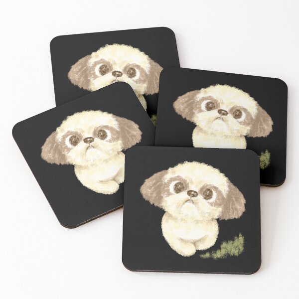 Item preview, Shih Tzu puppy walking towards us designed and sold by Toru Sanogawa.