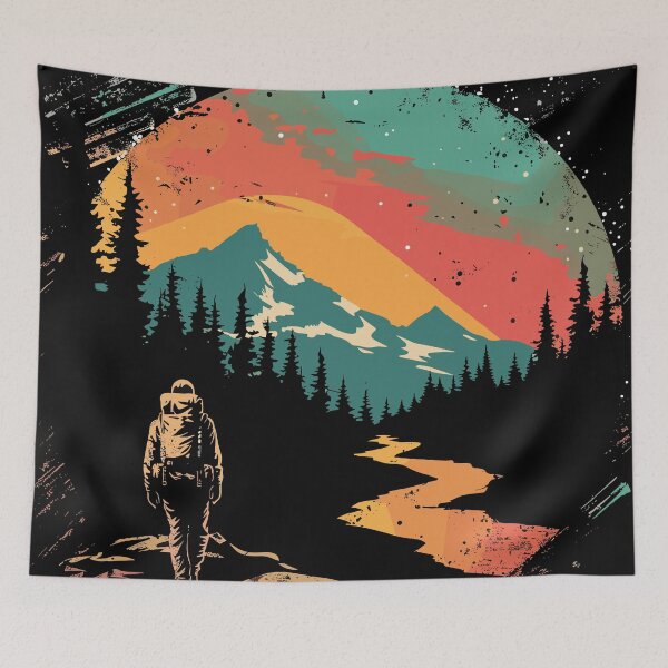 Item preview, Woodland Wonder Walk III – Where the Sky Paints Your Path designed and sold by Woodland-Wonder.
