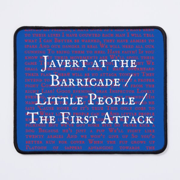 Item preview, Les Miserable Lyrics designed and sold by broadwaygirl142.