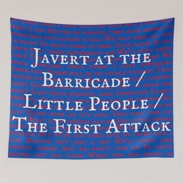 Item preview, Les Miserable Lyrics designed and sold by broadwaygirl142.